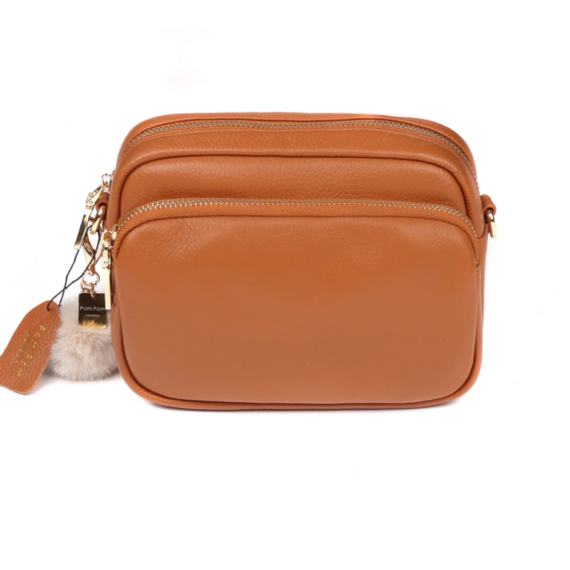 LEATHER CROSSBODY BAG